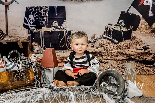 Kate Summer Sea Pirate backdrop designed by studio gumot - Image 4