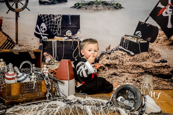 Kate Summer Sea Pirate backdrop designed by studio gumot - Image 5