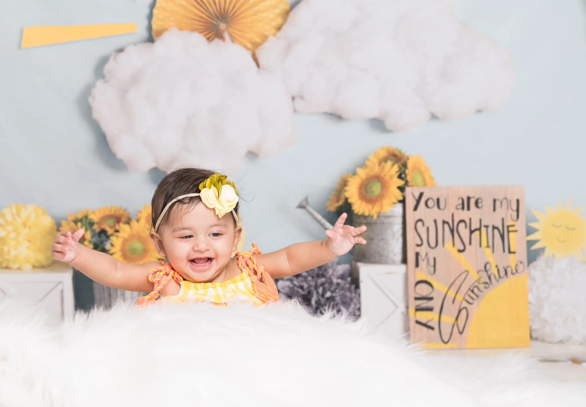 Kate Summer Sunflower Sunshine Backdrop Designed By Mandy Ringe Photography - Image 7