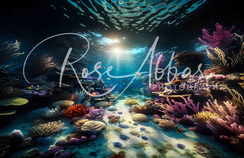 Kate Summer Under The Sea Backdrop Designed By Rose Abbas - Image 2