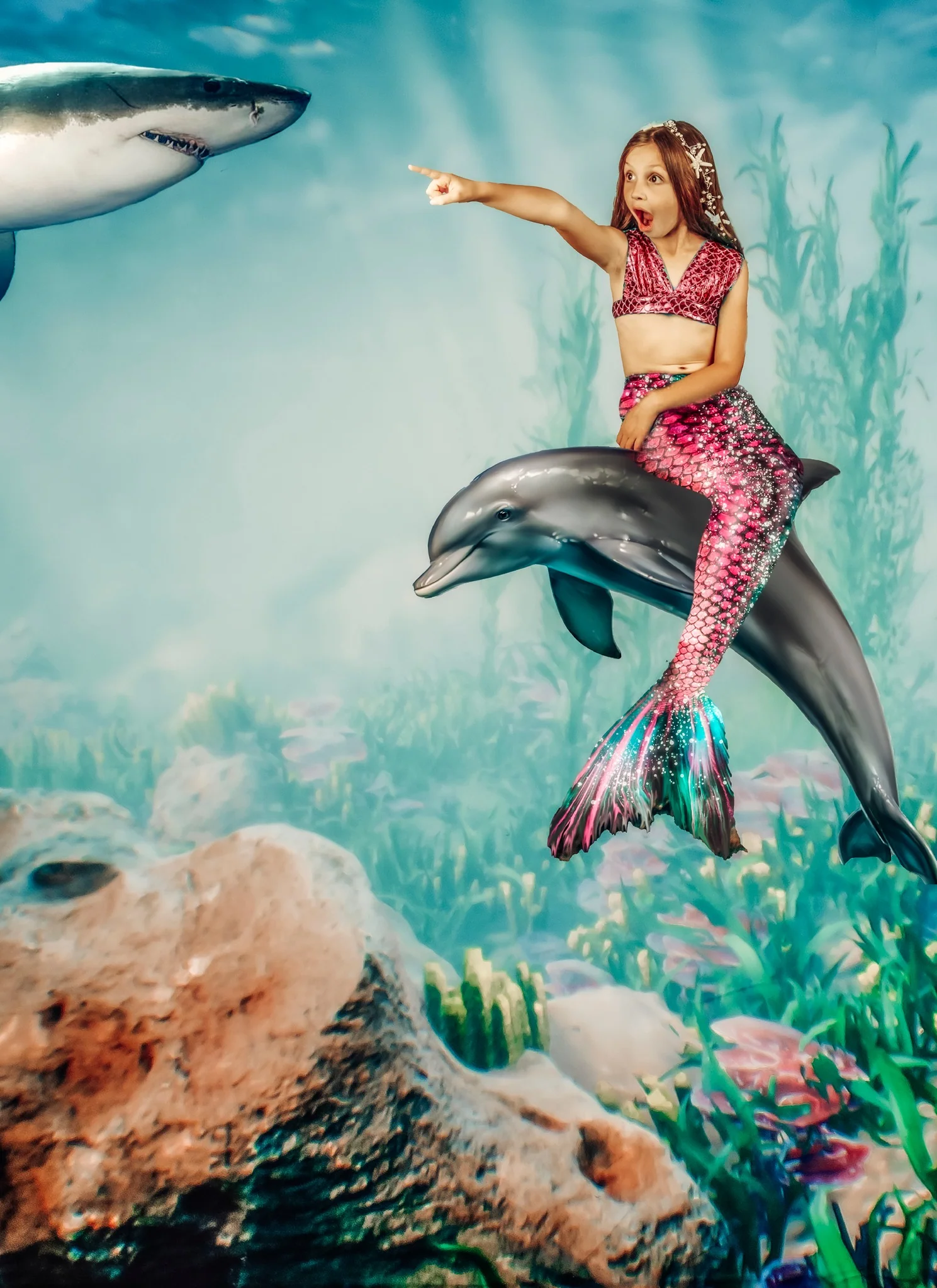 Kate Summer Underwater world backdrop for Photography - Image 4