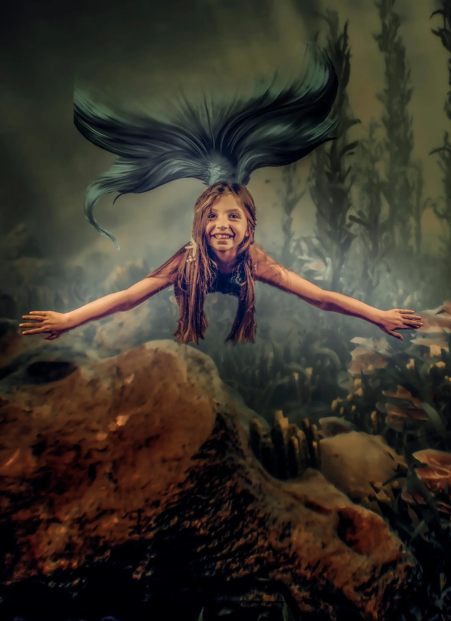 Kate Summer Underwater world backdrop for Photography - Image 5