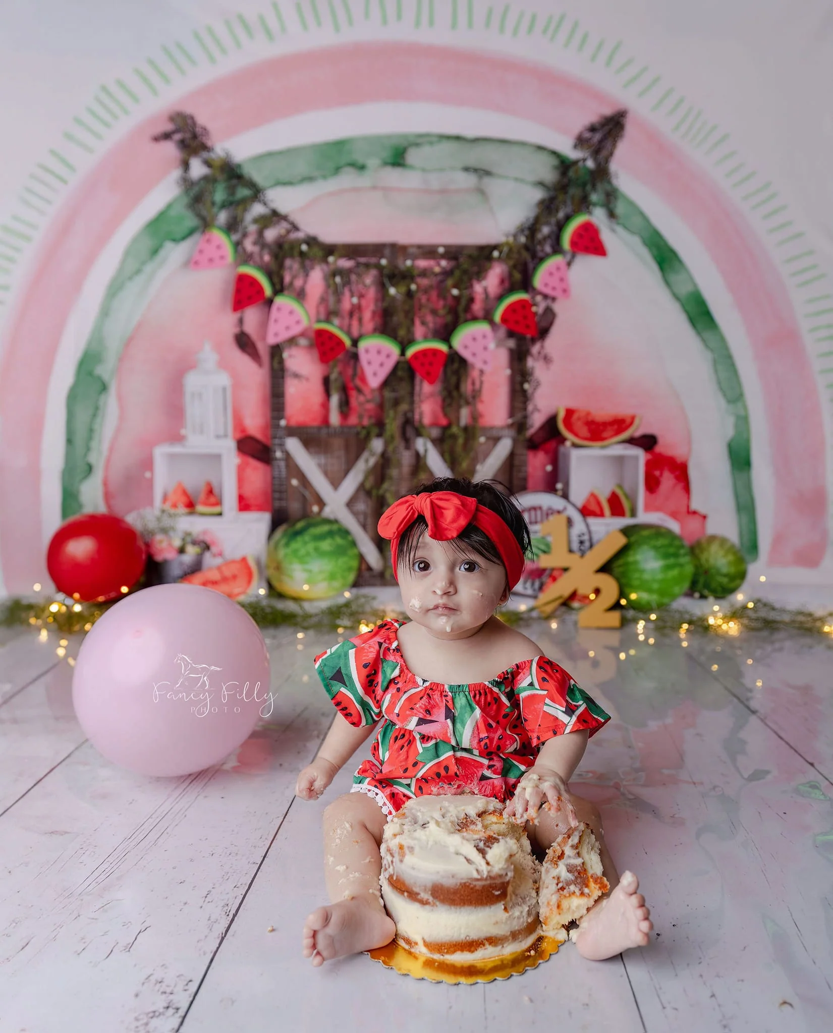 Kate Summer Watermelon Backdrop Designed by Mandy Ringe Photography - Image 3