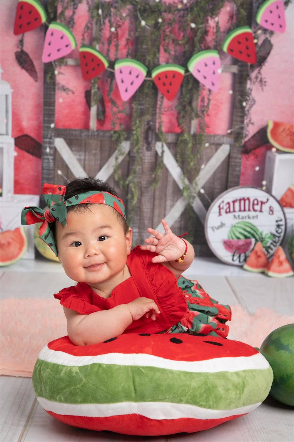 Kate Summer Watermelon Backdrop Designed by Mandy Ringe Photography - Image 6