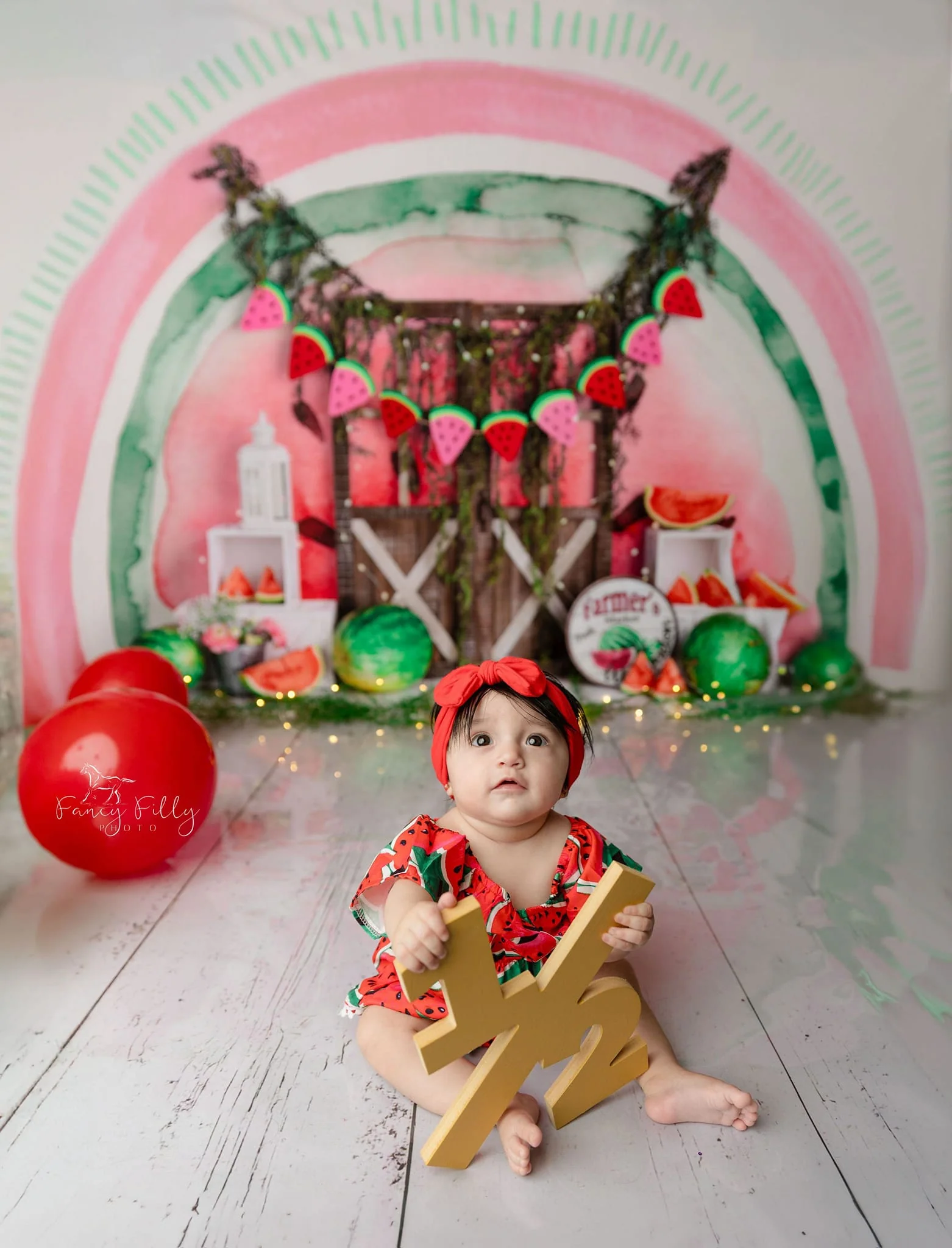 Kate Summer Watermelon Backdrop Designed by Mandy Ringe Photography - Image 7