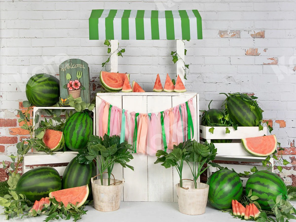 Kate Summer Watermelon Shop Backdrop Designed by Jia Chan Photography - Image 2