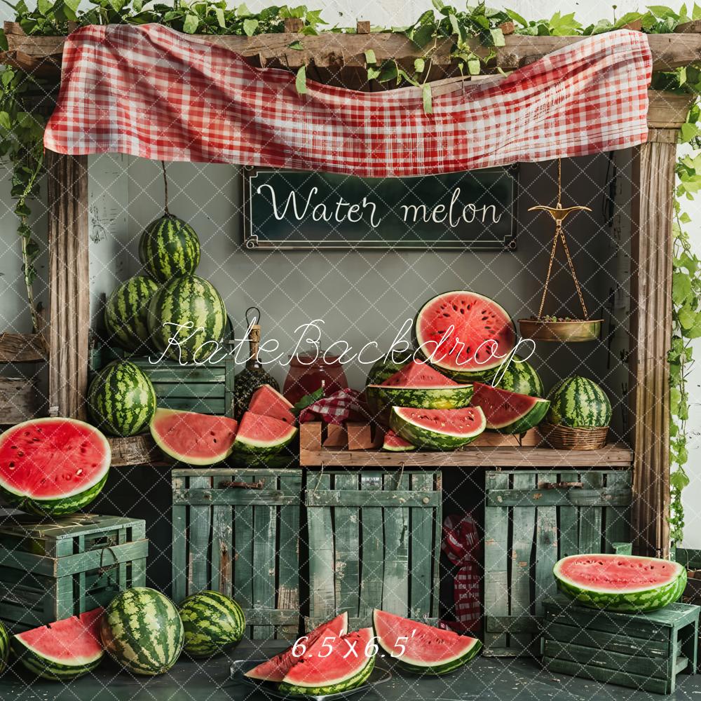 Kate Summer Watermelon Shop Backdrop Designed by Emetselch - Image 2
