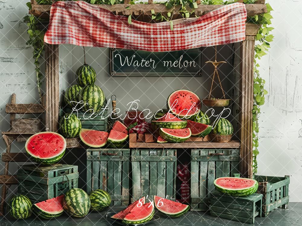 Kate Summer Watermelon Shop Backdrop Designed by Emetselch - Image 3