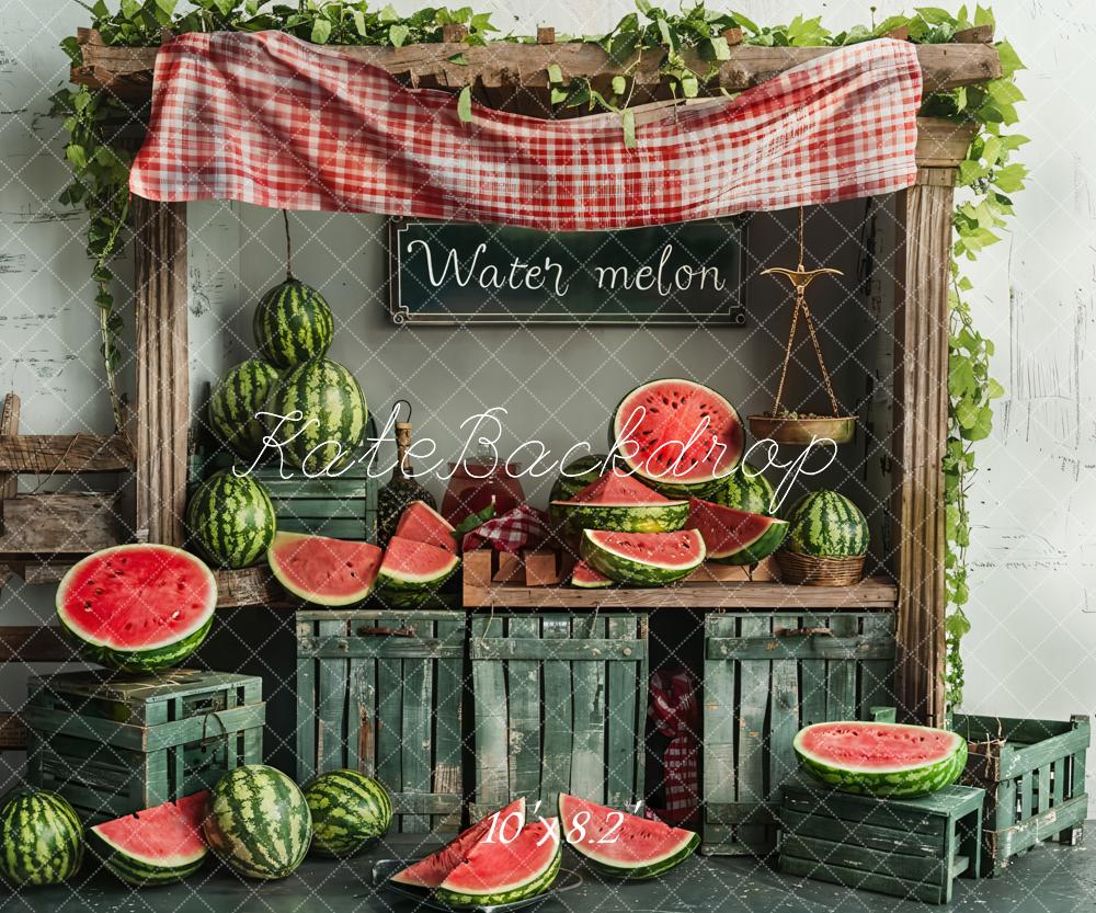 Kate Summer Watermelon Shop Backdrop Designed by Emetselch - Image 5