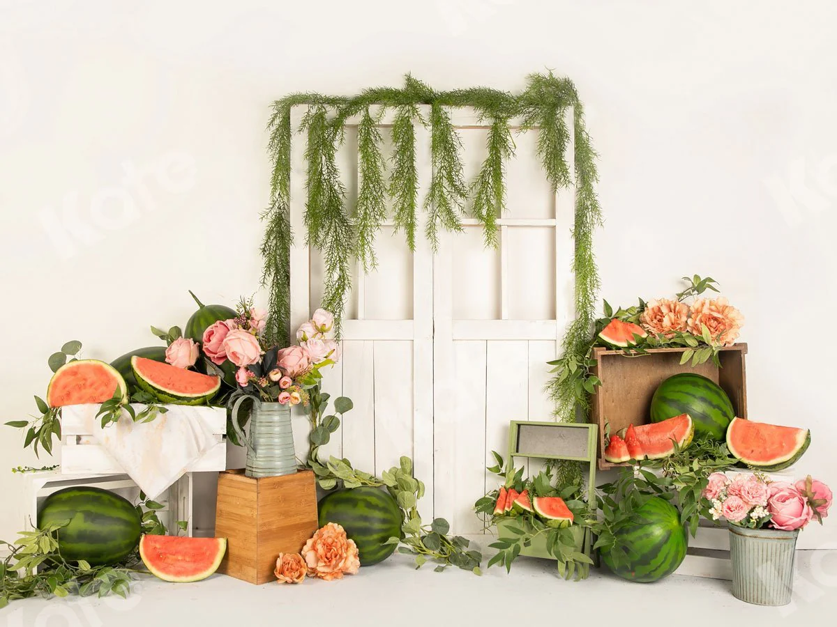 Kate Summer Watermelon Time Backdrop Designed by Jia Chan Photography - Image 2