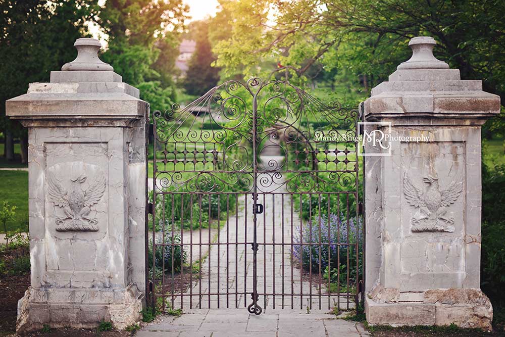 Kate Summer Wedding Garden Gate Backdrop Designed by Mandy Ringe Photography - Image 3
