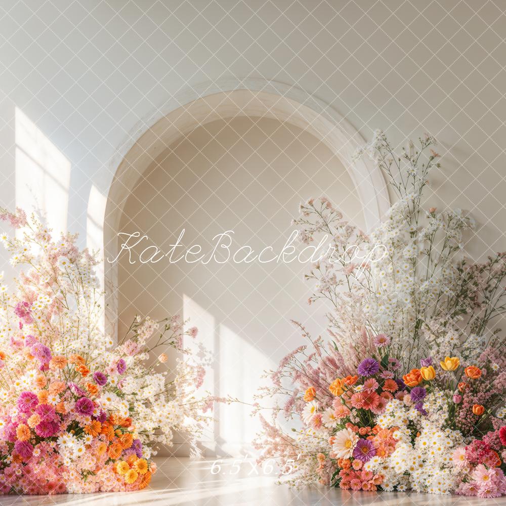 Kate Sunshine Flower Arch Wedding Backdrop Designed by Emetselch - Image 2
