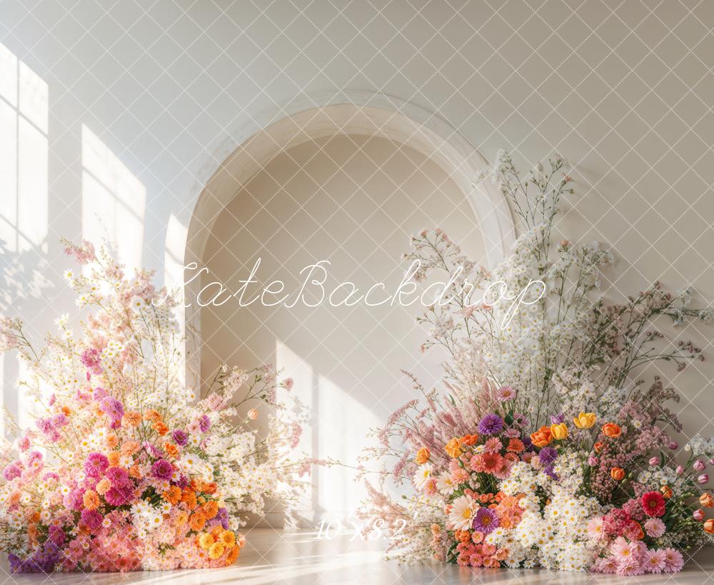 Kate Sunshine Flower Arch Wedding Backdrop Designed by Emetselch - Image 3