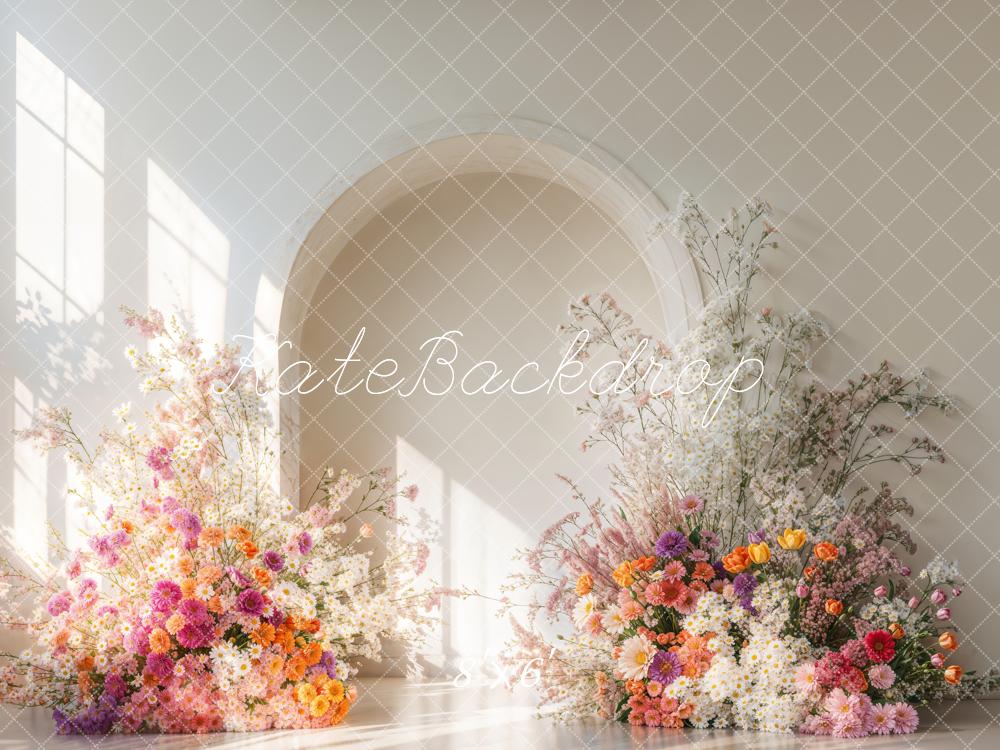 Kate Sunshine Flower Arch Wedding Backdrop Designed by Emetselch - Image 4