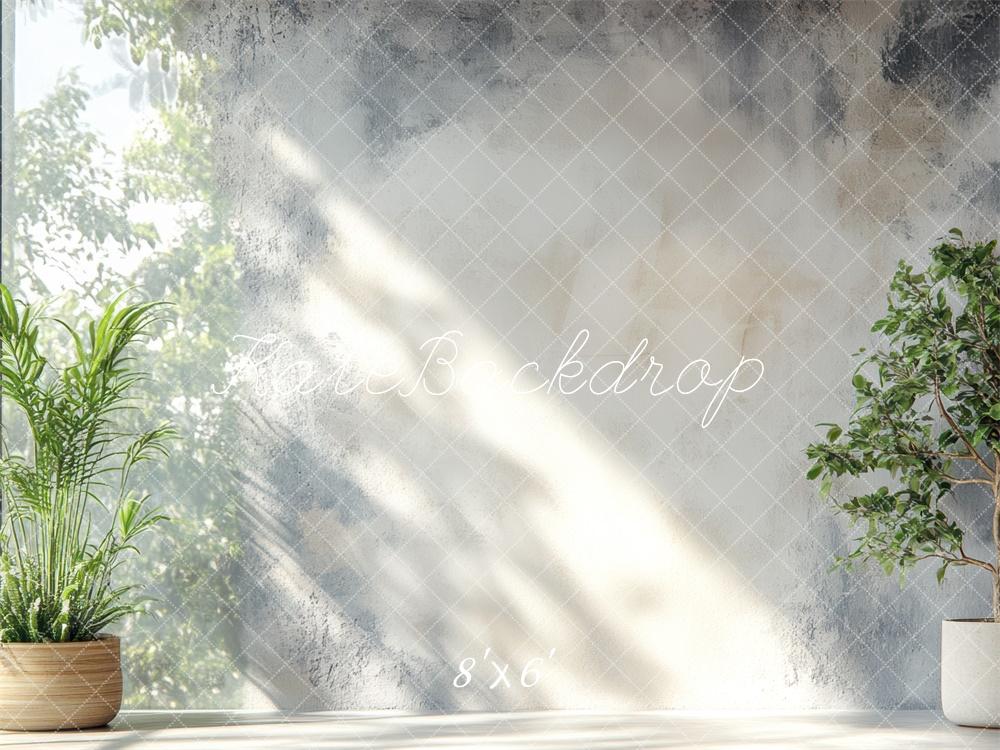Kate Sunshine Greenery Abstract Wall Backdrop Designed by Mini MakeBelieve - Image 3