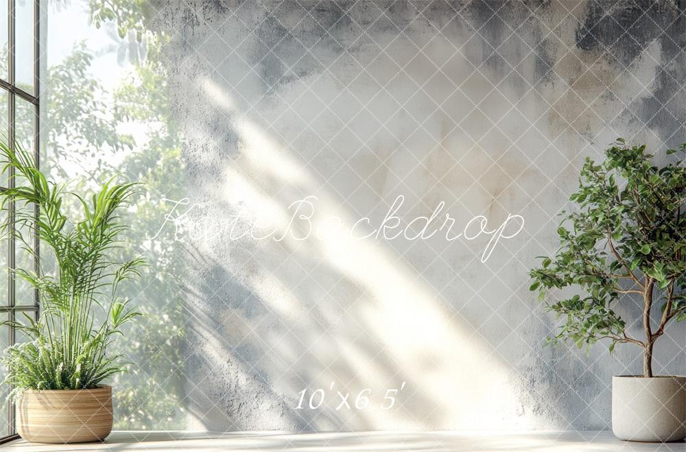 Kate Sunshine Greenery Abstract Wall Backdrop Designed by Mini MakeBelieve - Image 4