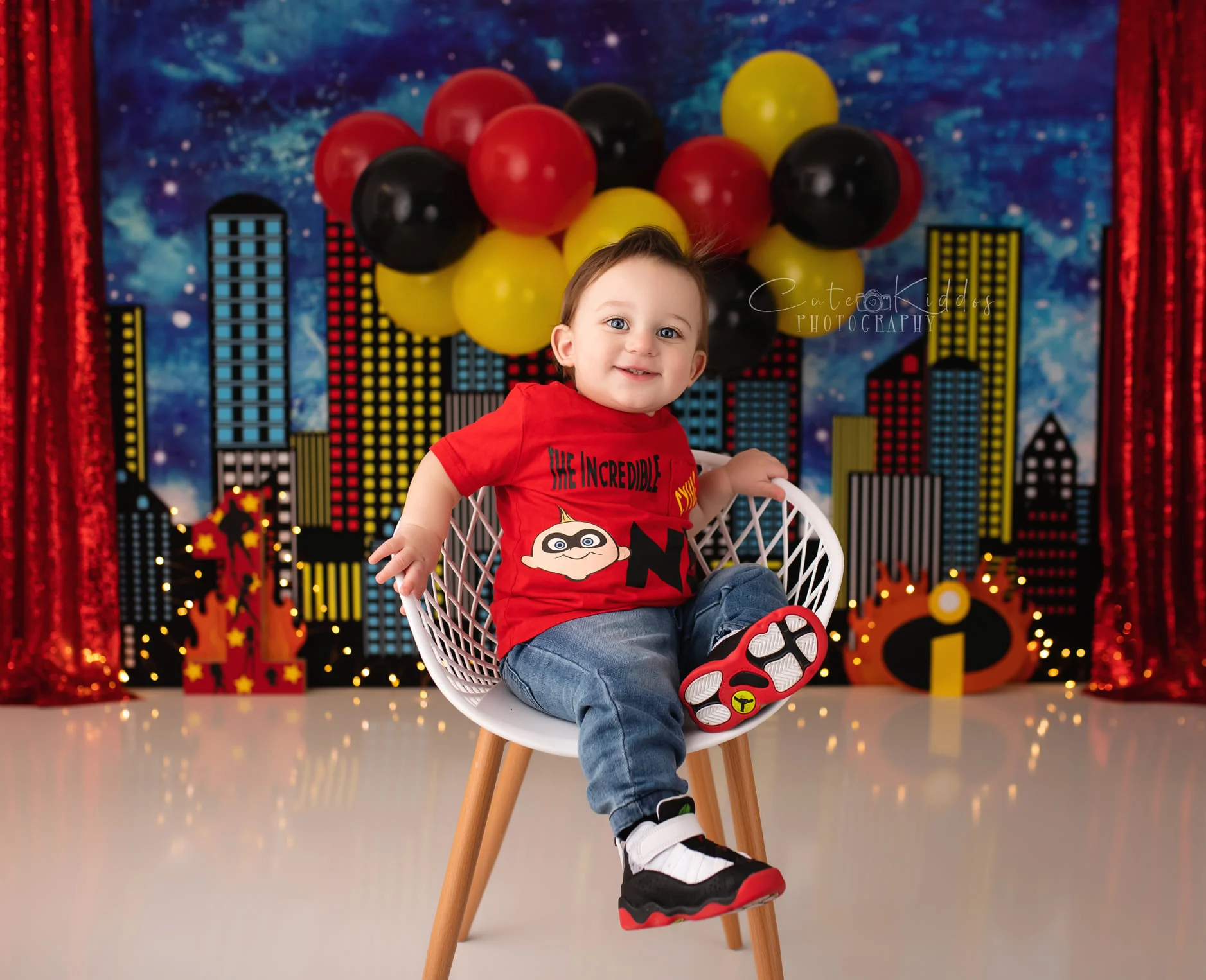 Kate Superhero City Backdrop Designed by Mandy Ringe Photography - Image 3
