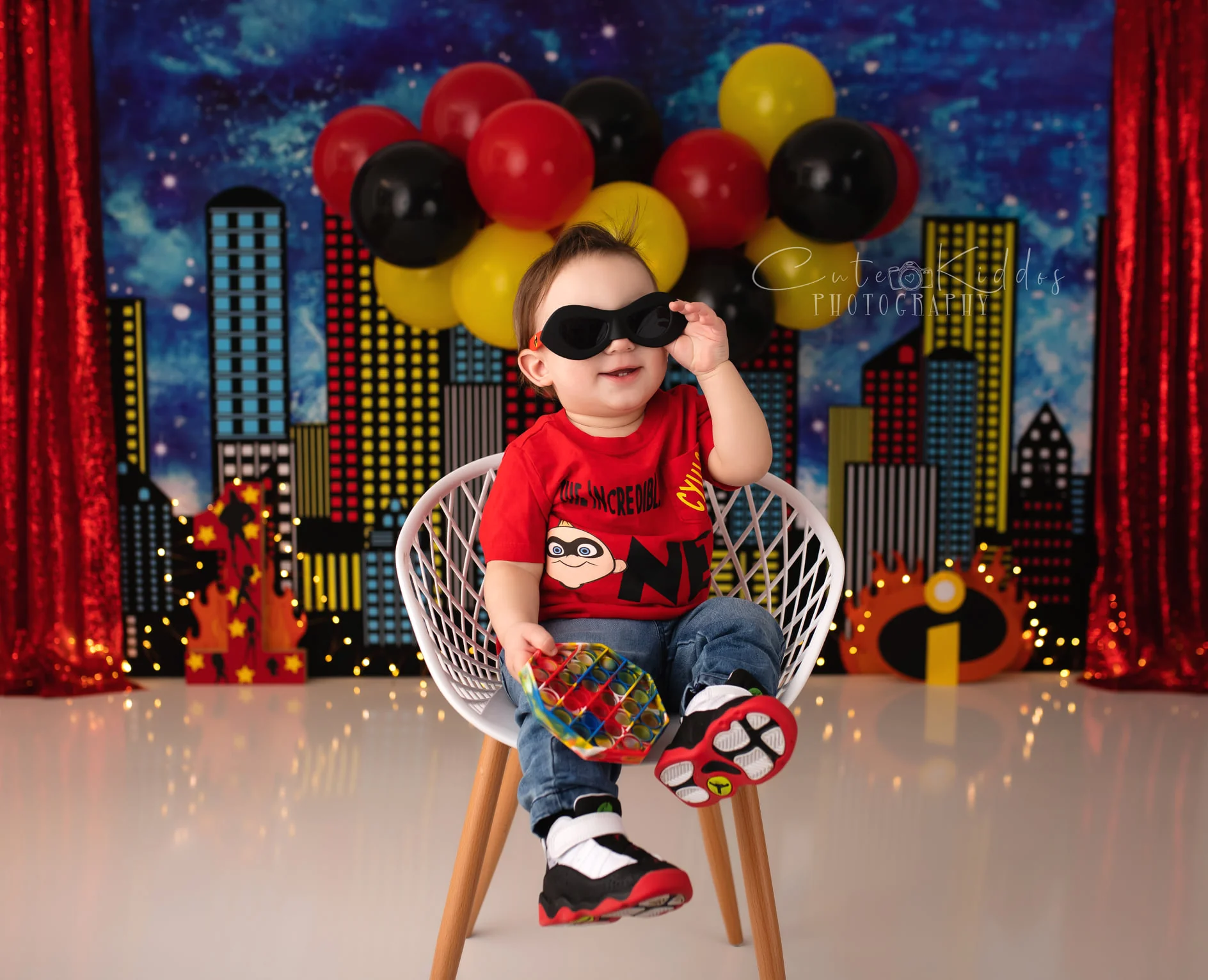 Kate Superhero City Backdrop Designed by Mandy Ringe Photography - Image 4