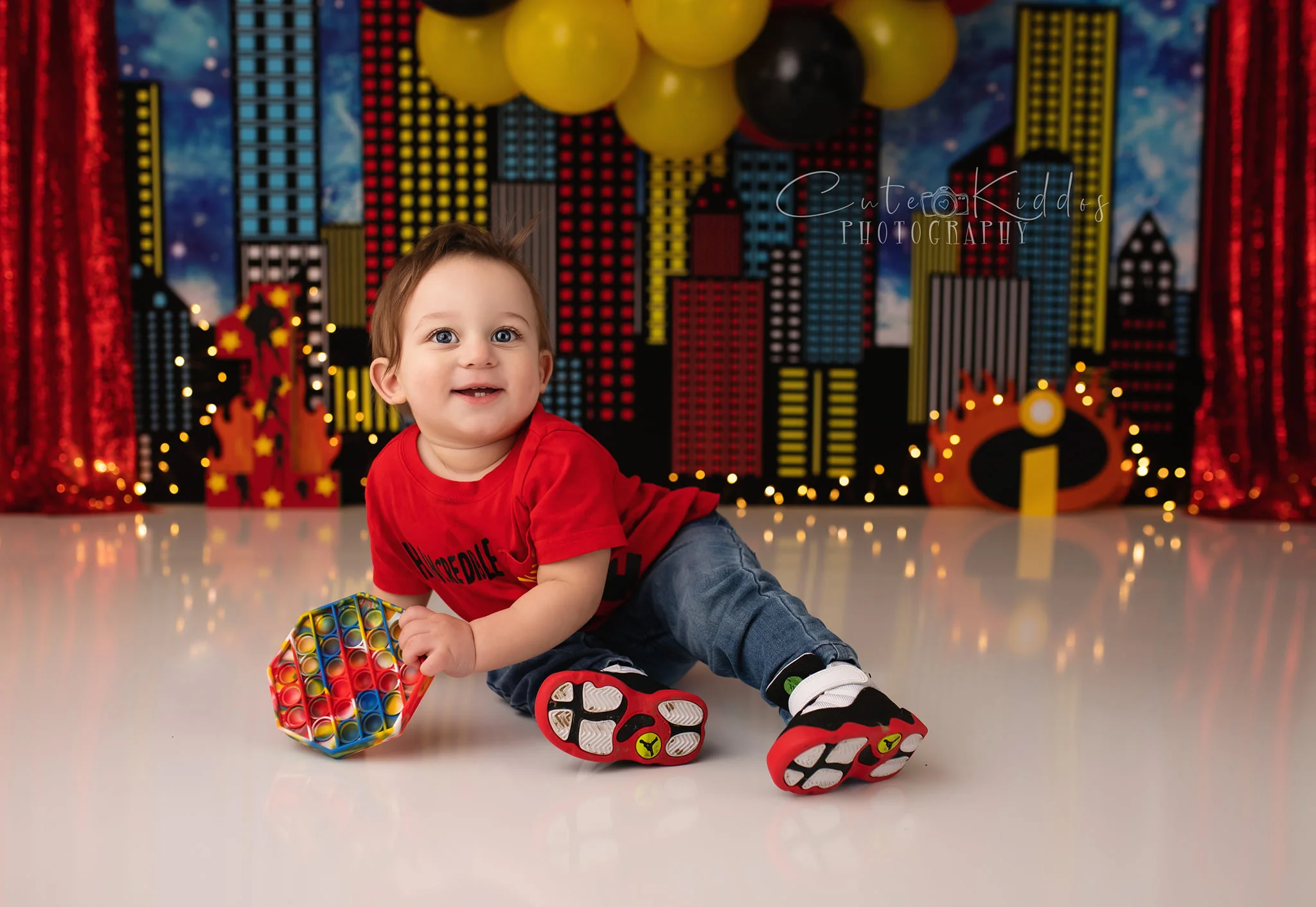 Kate Superhero City Backdrop Designed by Mandy Ringe Photography - Image 5