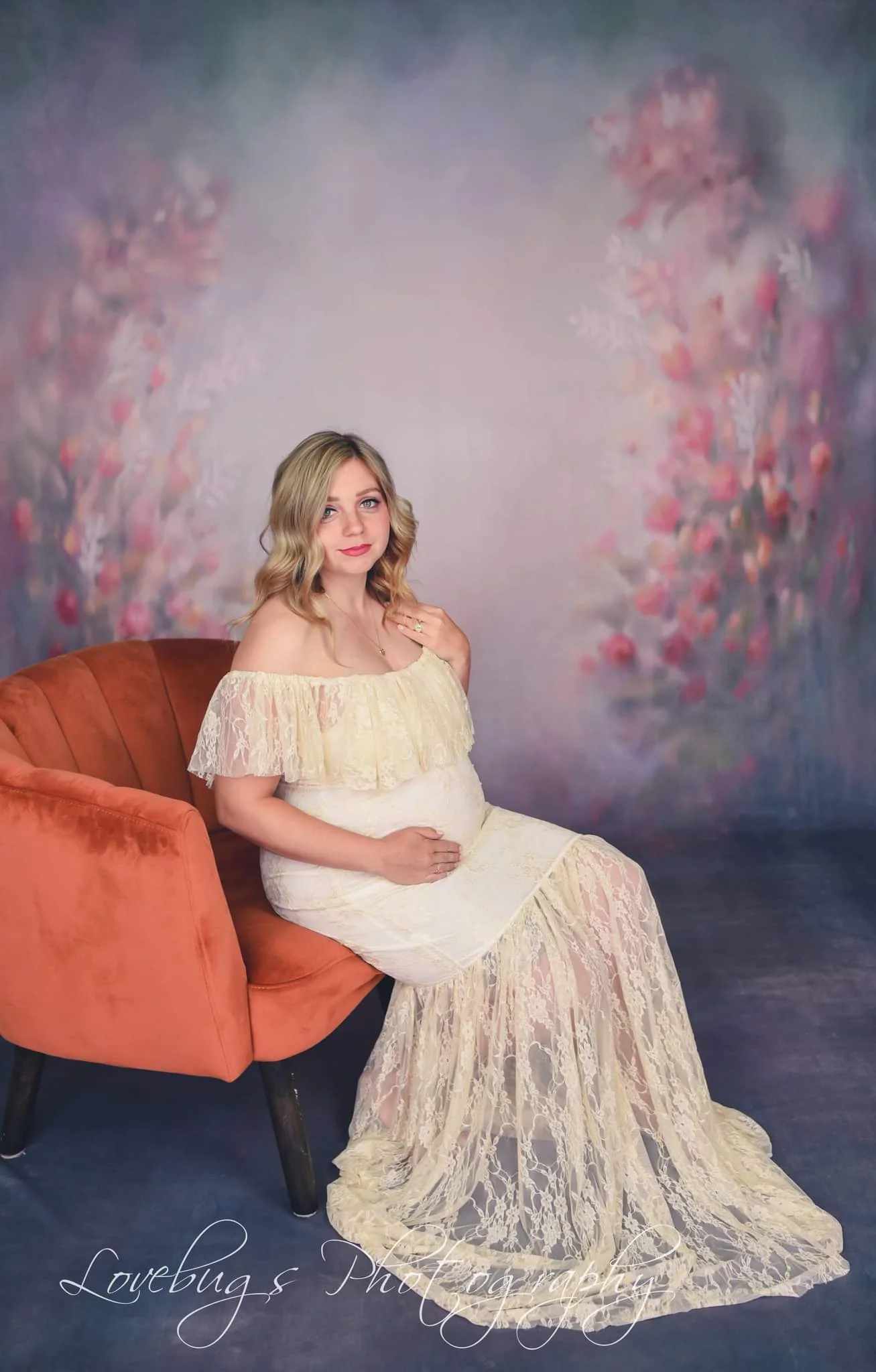 Kate Sweep Abstract Fine Art with Flowers Backdrop for Photography - Image 3