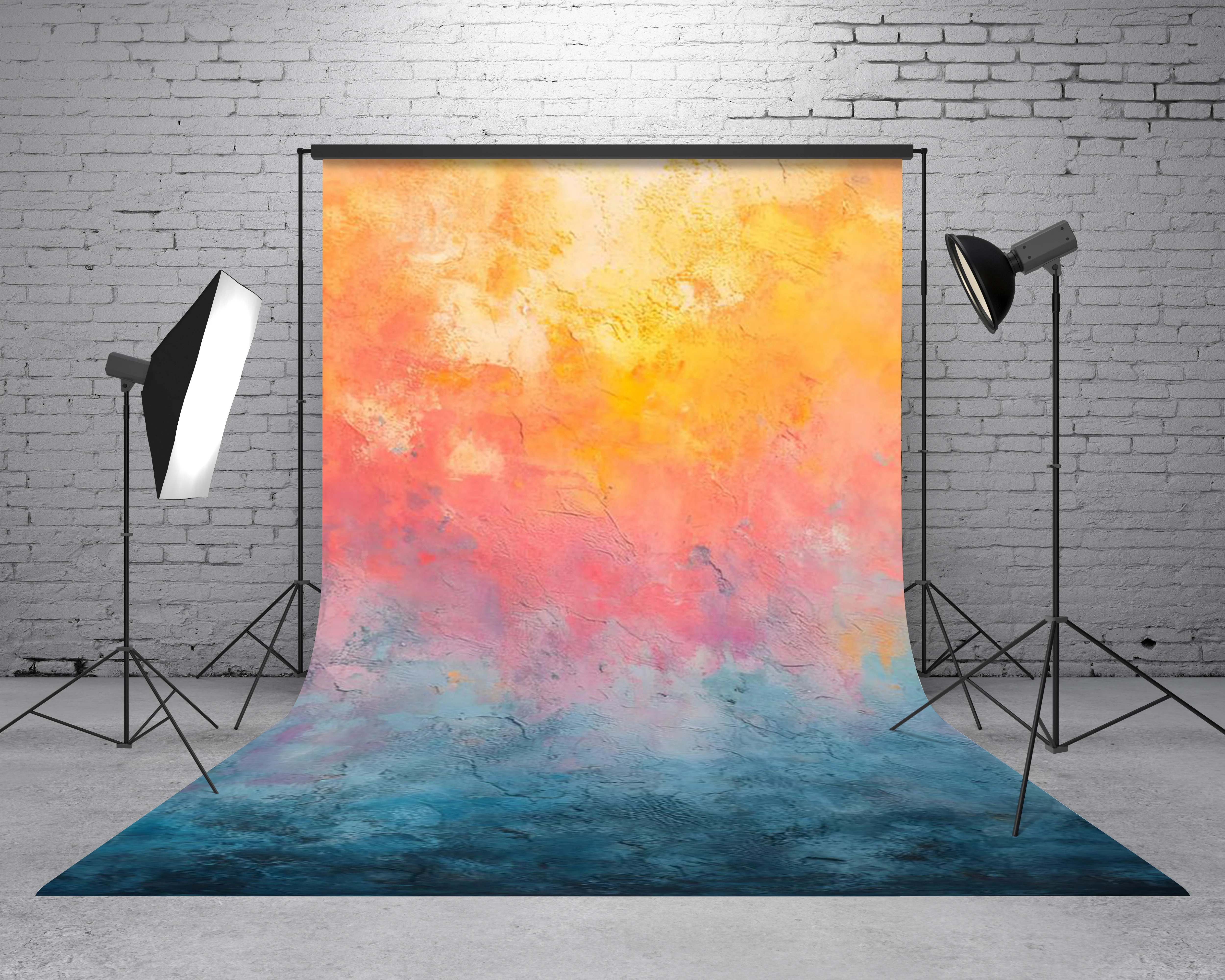 Kate Sweep Abstract Texture Colorful Gradient Backdrop Designed by Chain Photography