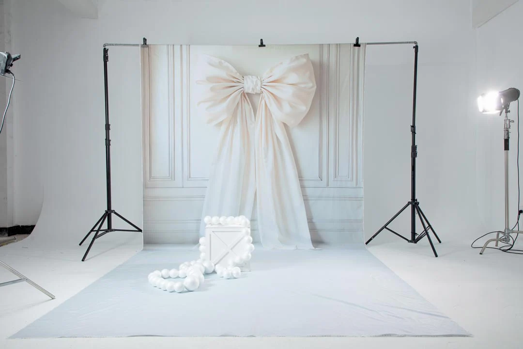 Kate Sweep Elegant Big Bow Backdrop Designed by Emetselch - Image 5