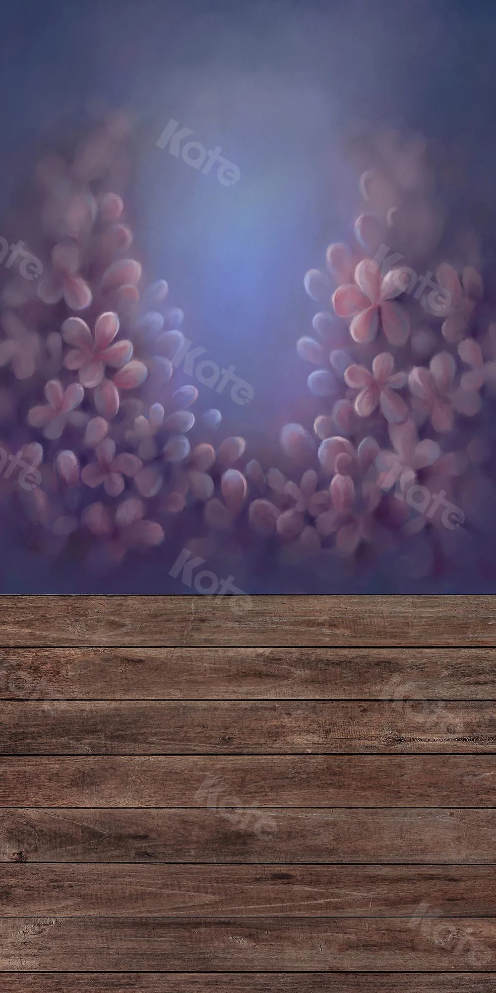 Kate Sweep Fine Art Abstract Floral Wood Backdrop Designed by Chain Photography - Image 2