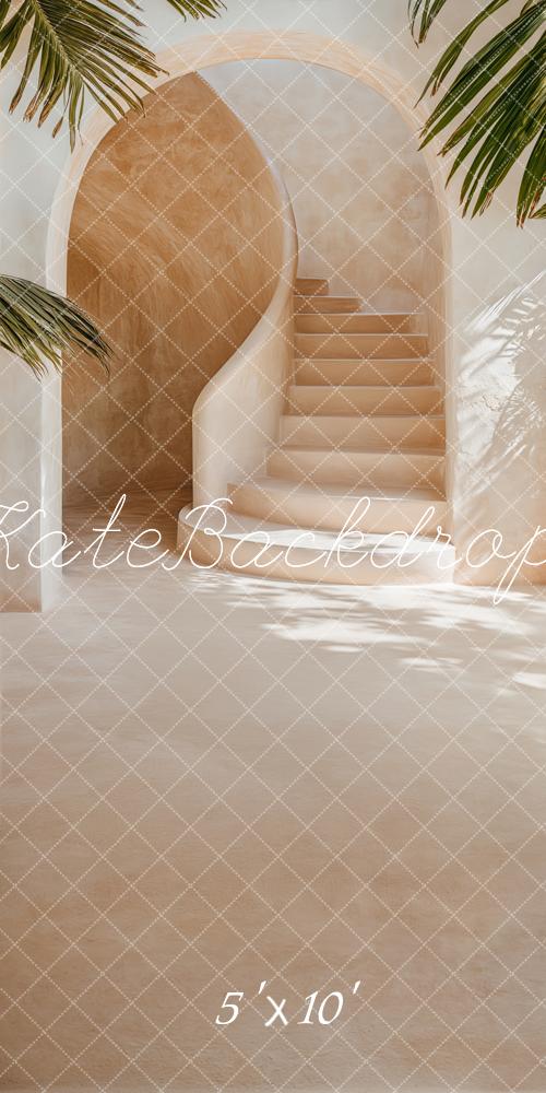 Kate Sweep Neutral Arch Stairs Boho Backdrop Designed by Emetselch - Image 2
