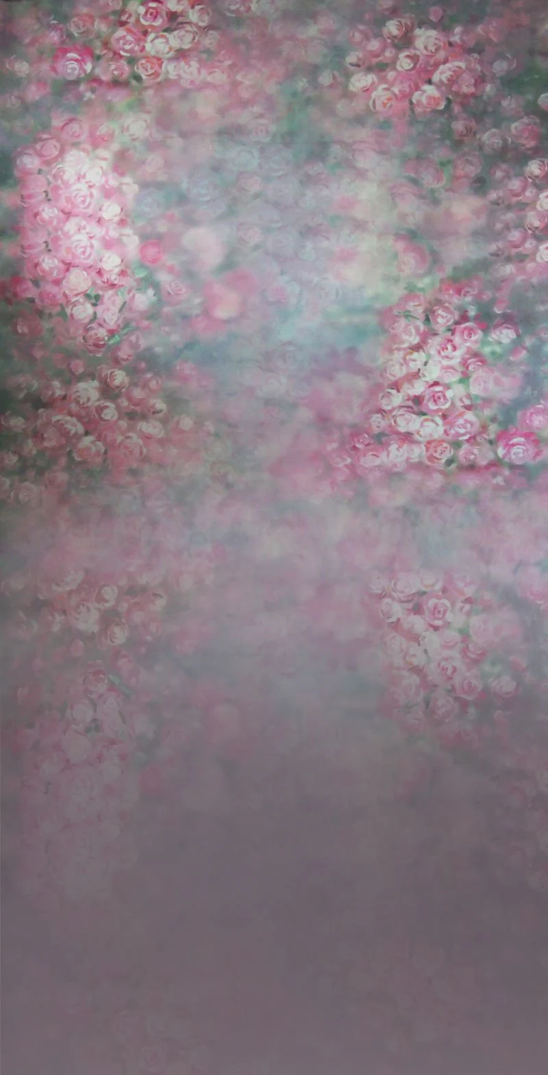 Kate Sweep Pink Florals Backdrop for Photography - Image 2