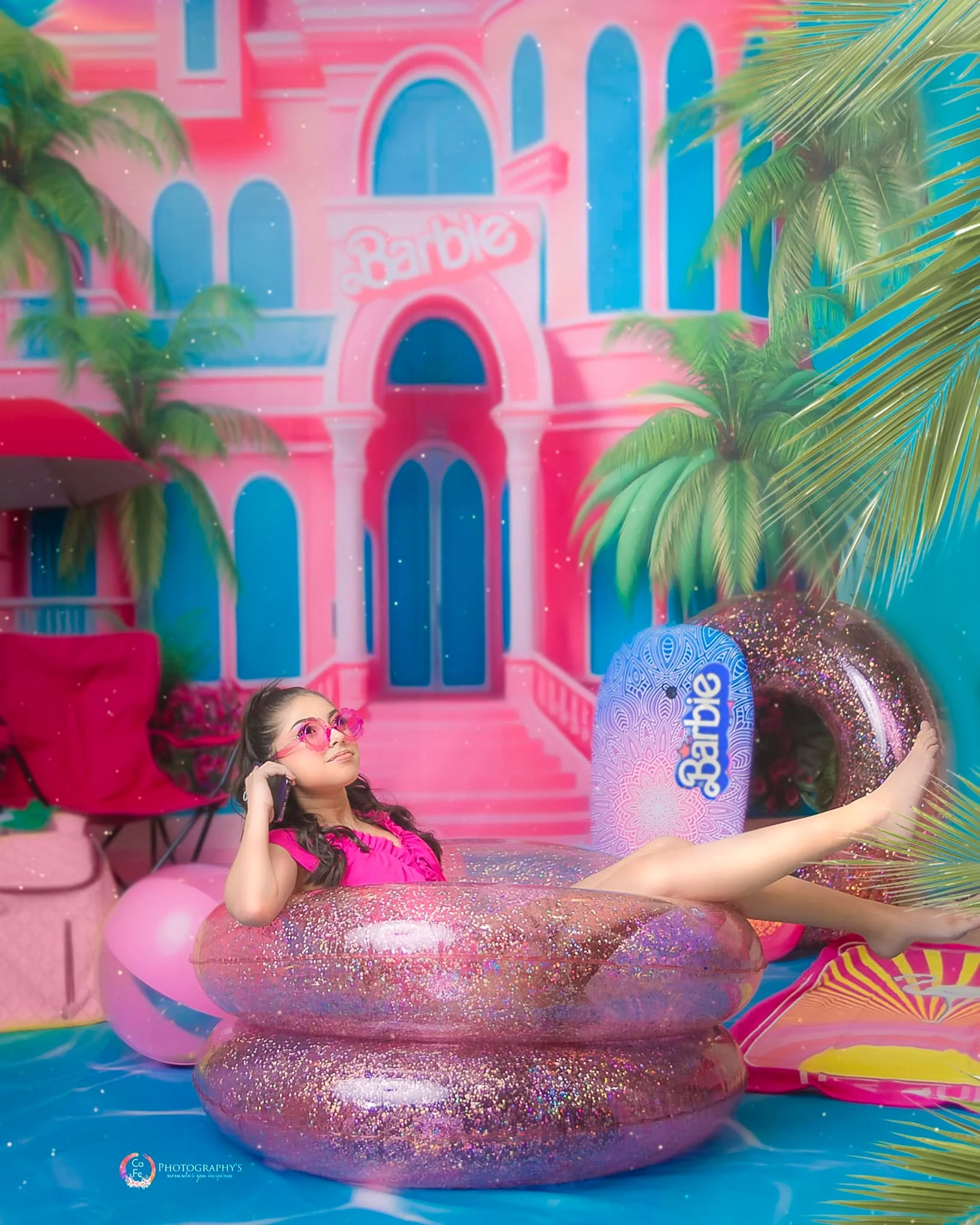 Kate Sweep Pool Party Dolly Summer Backdrop Designed by Ashley Paul - Image 4