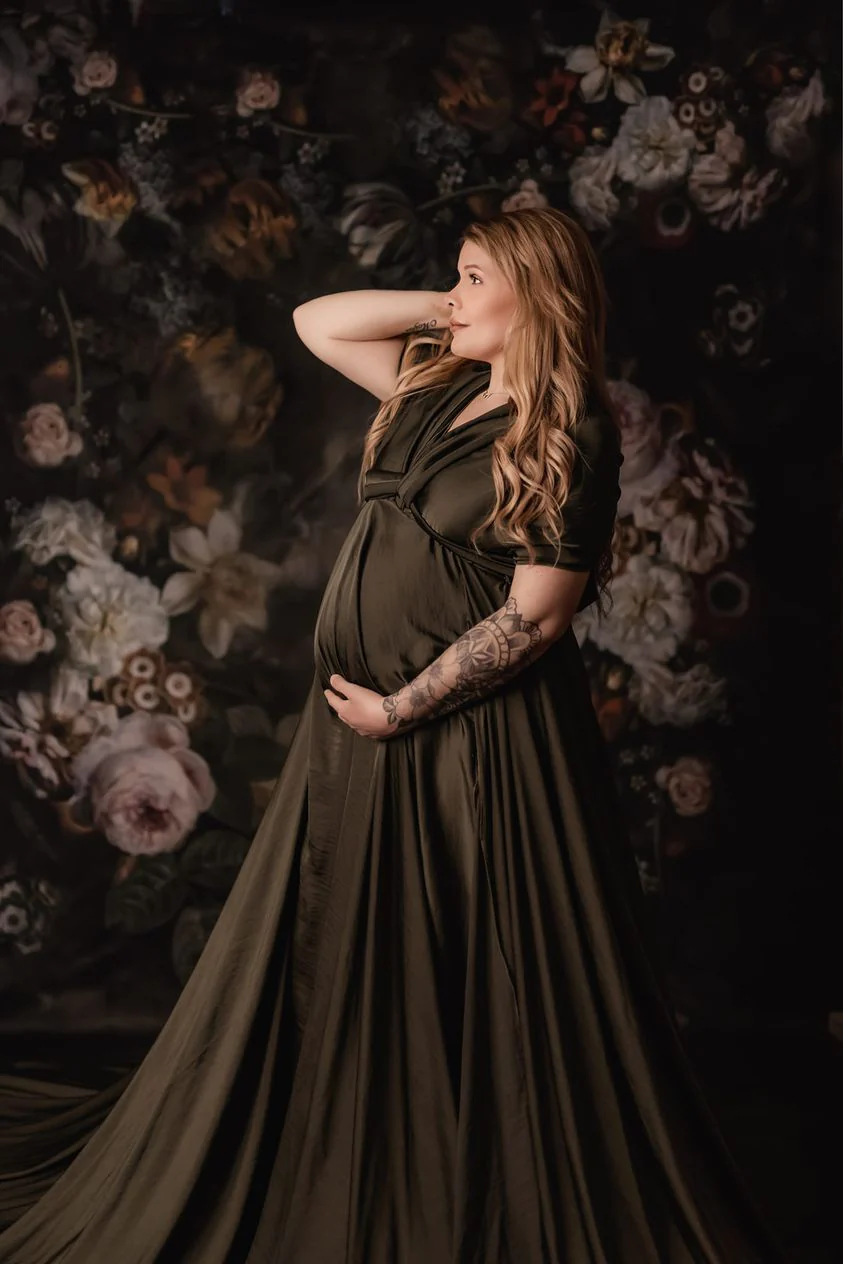Kate Sweep Vintage Flowers Boudoir Backdrop for Photography - Image 5