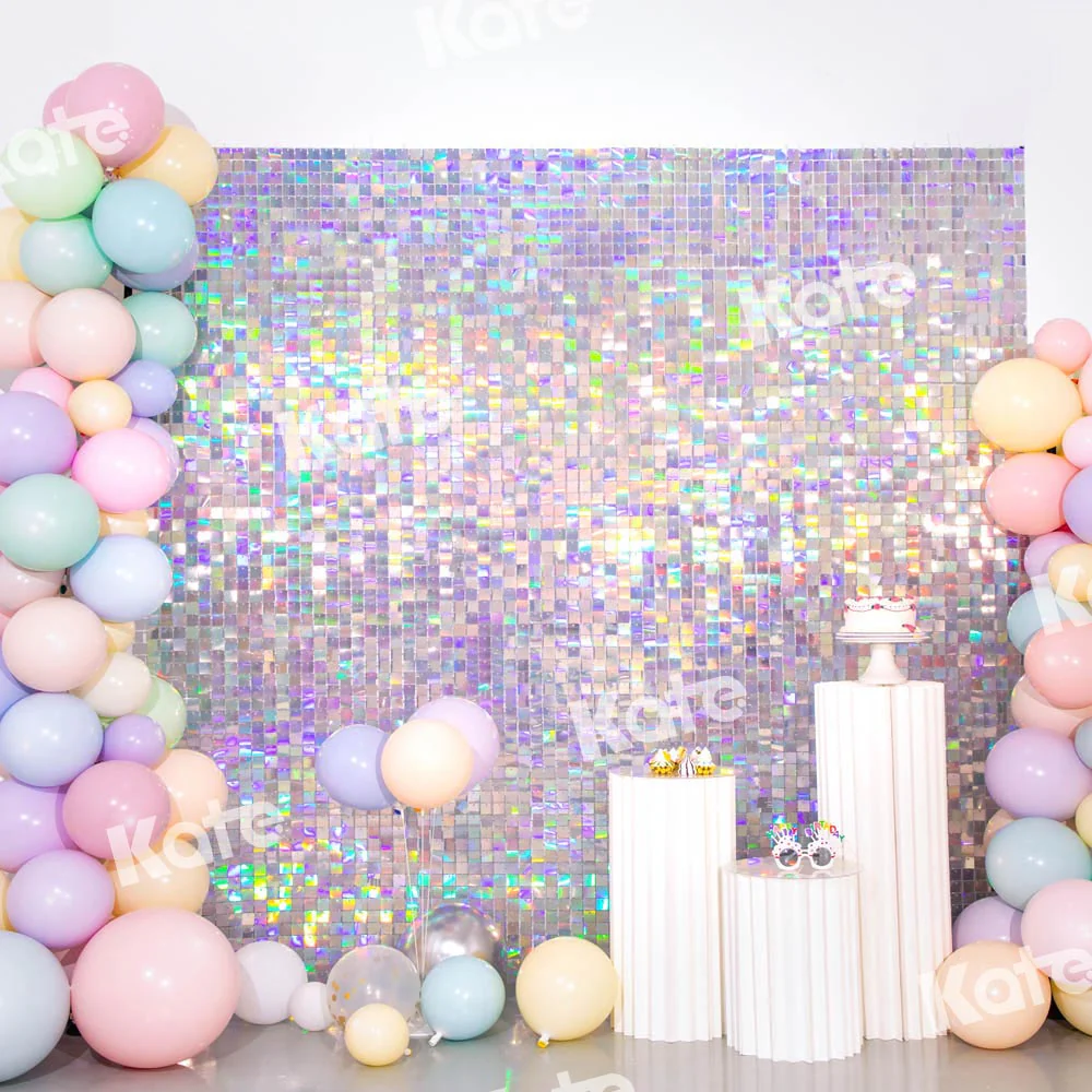 Kate Symphony Birthday Party Balloons Shiny Backdrop Designed by Emetselch - Image 2