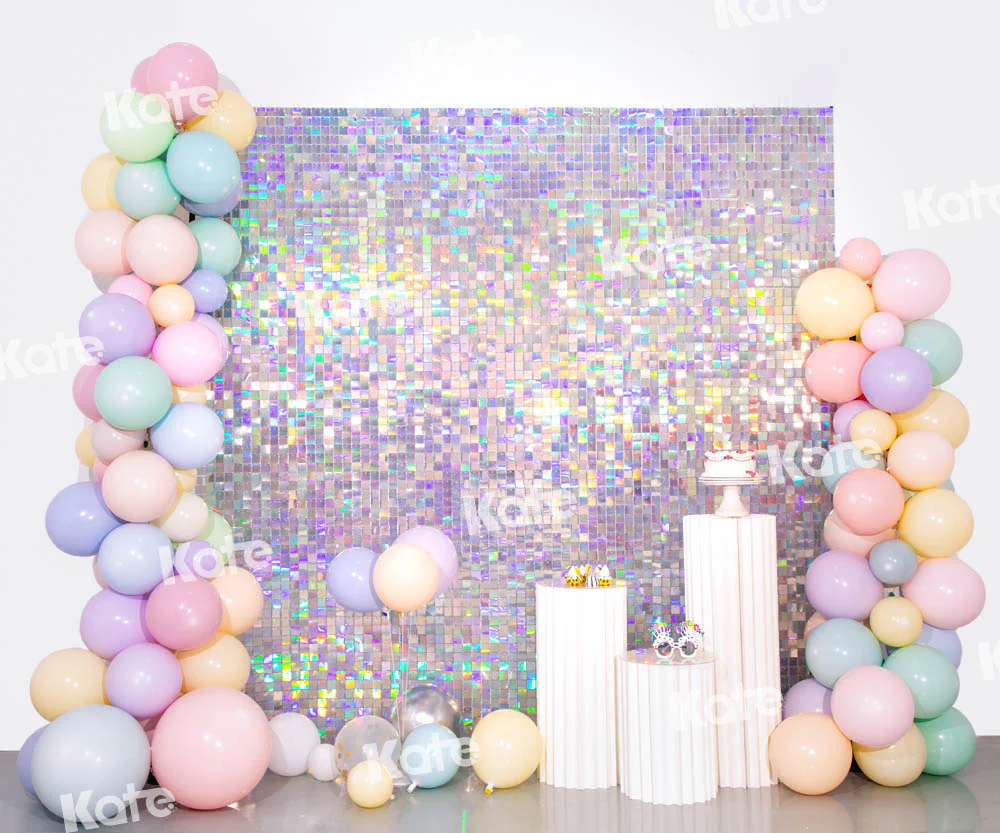 Kate Symphony Birthday Party Balloons Shiny Backdrop Designed by Emetselch - Image 3