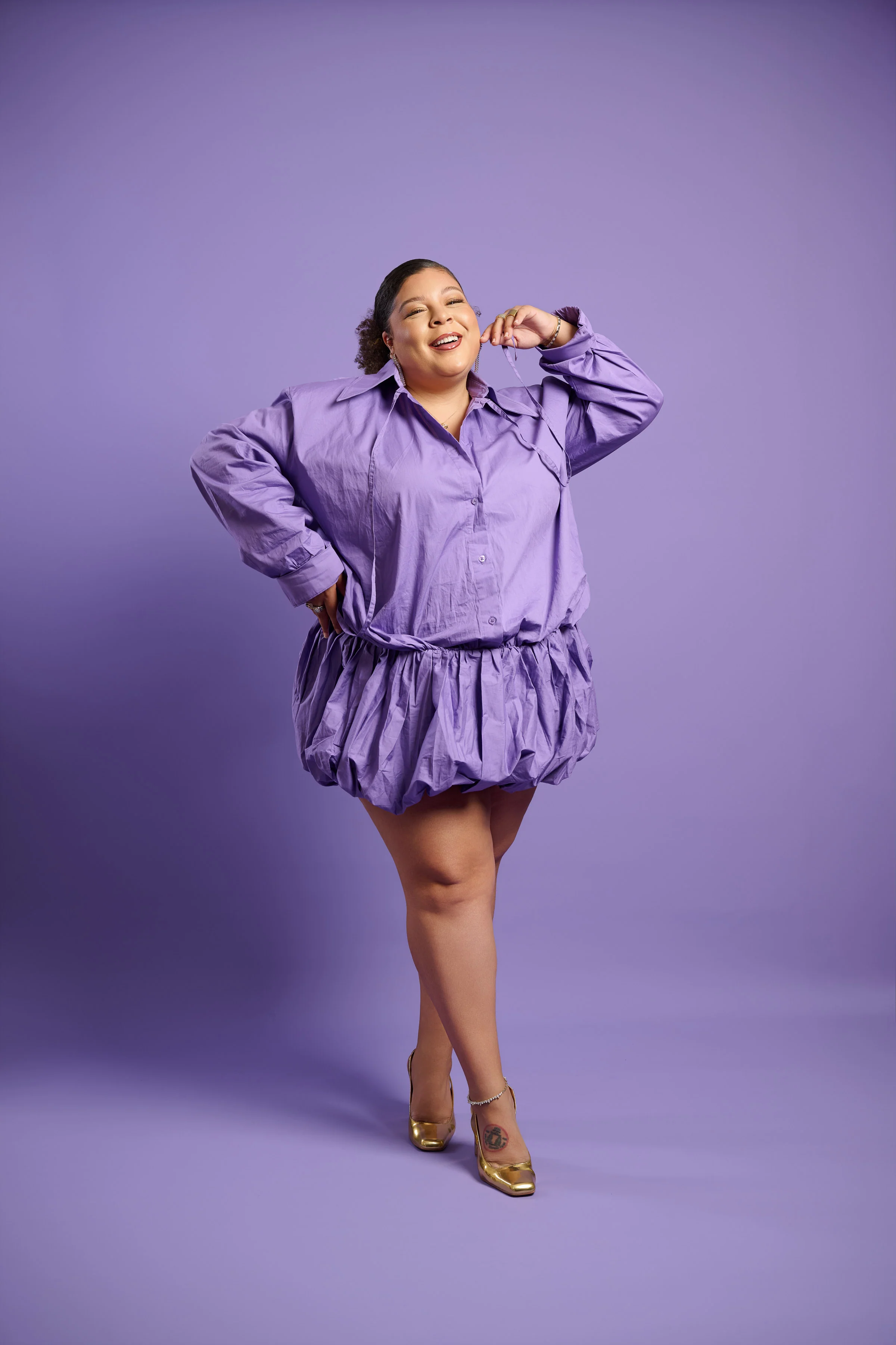 Kate Thistle Lavender Purple Seamless Paper Backdrop for Photography - Image 4