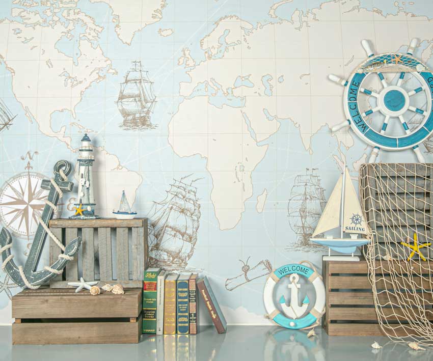 Kate Travel Around the World Summer Children Backdrop Designed by Jia Chan Photography - Image 3