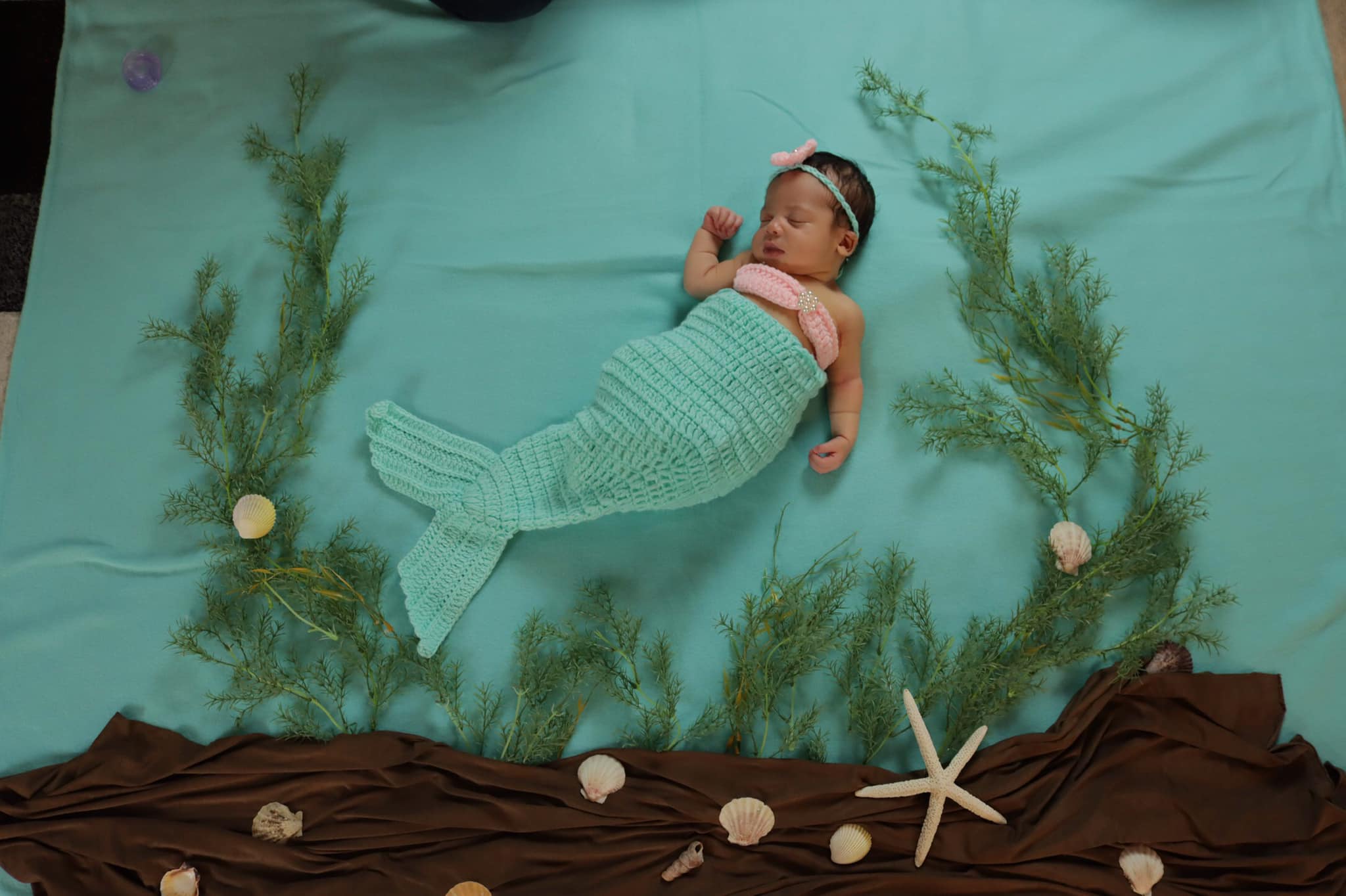 Kate Turquoise Solid Color Photography Backdrop Portrait Shooting - Image 3