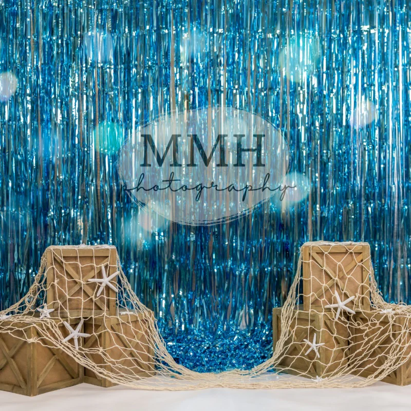 Kate Undersea Sequin Mermaid Backdrop Designed by Melissa McCraw-Hummer - Image 4