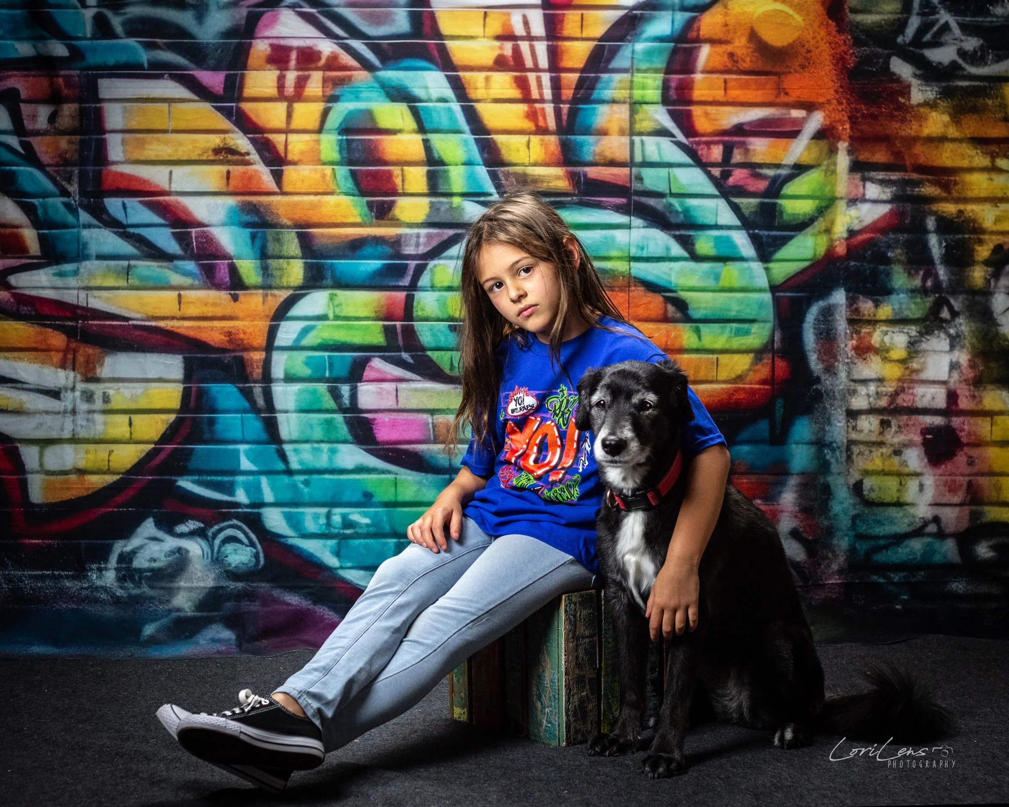 Kate Urban Graffiti Wall Backdrop Designed by Mandy Ringe Photography - Image 3