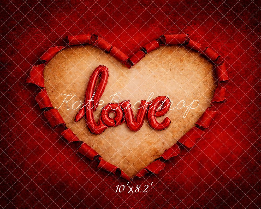 Kate Valentine Heart Love Balloon Letters Backdrop Designed by Kerry Anderson - Image 6