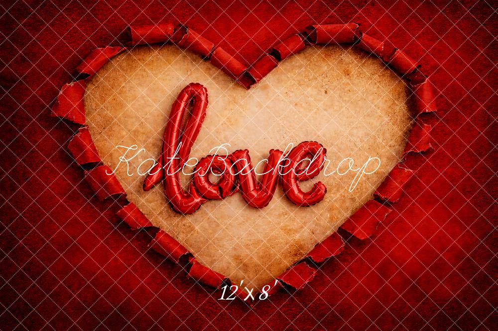 Kate Valentine Heart Love Balloon Letters Backdrop Designed by Kerry Anderson - Image 8