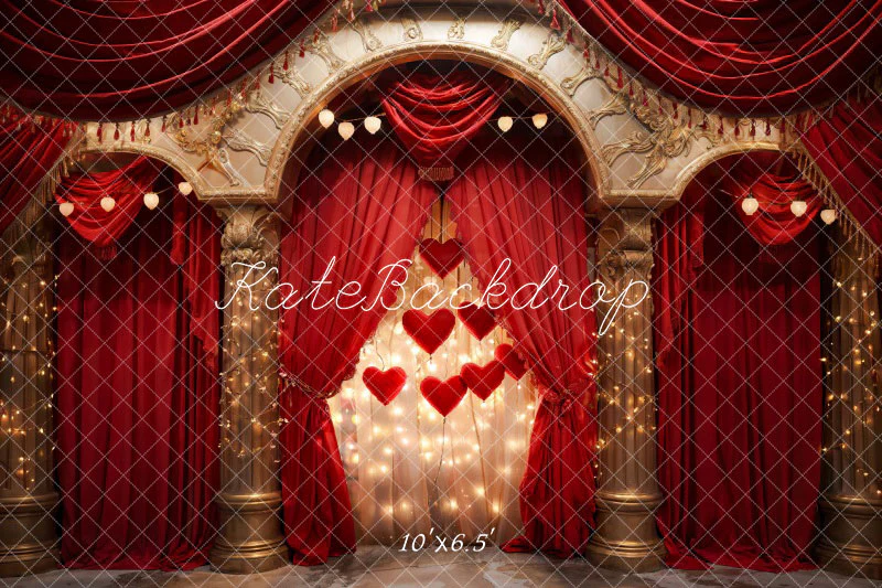 Kate Valentine Love Arch Stage Backdrop Designed by Chain Photography - Image 4