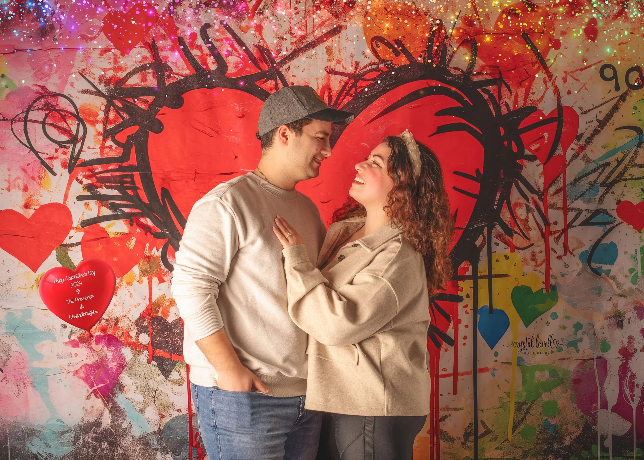 Kate Valentine Love Doodle Backdrop Designed by Chain Photography - Image 3
