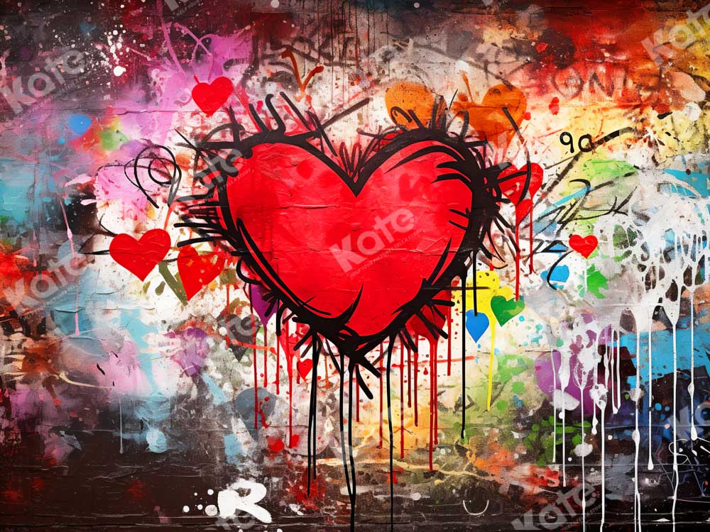 Kate Valentine Love Doodle Backdrop Designed by Chain Photography - Image 6