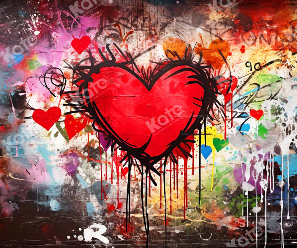 Kate Valentine Love Doodle Backdrop Designed by Chain Photography - Image 7