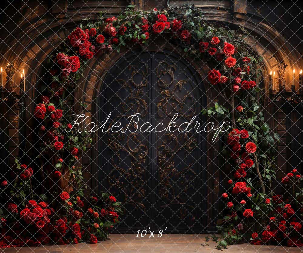 Kate Valentine Rose Metal Door Backdrop Designed by Chain Photography - Image 3