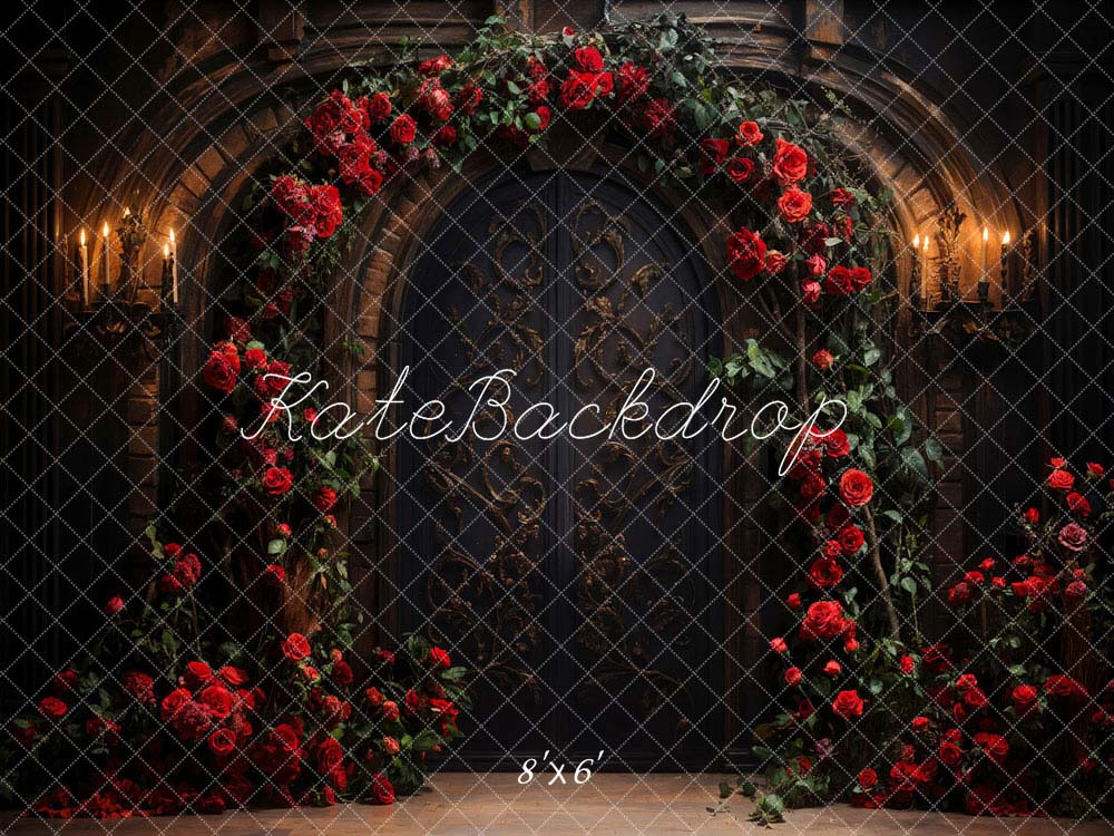 Kate Valentine Rose Metal Door Backdrop Designed by Chain Photography - Image 4