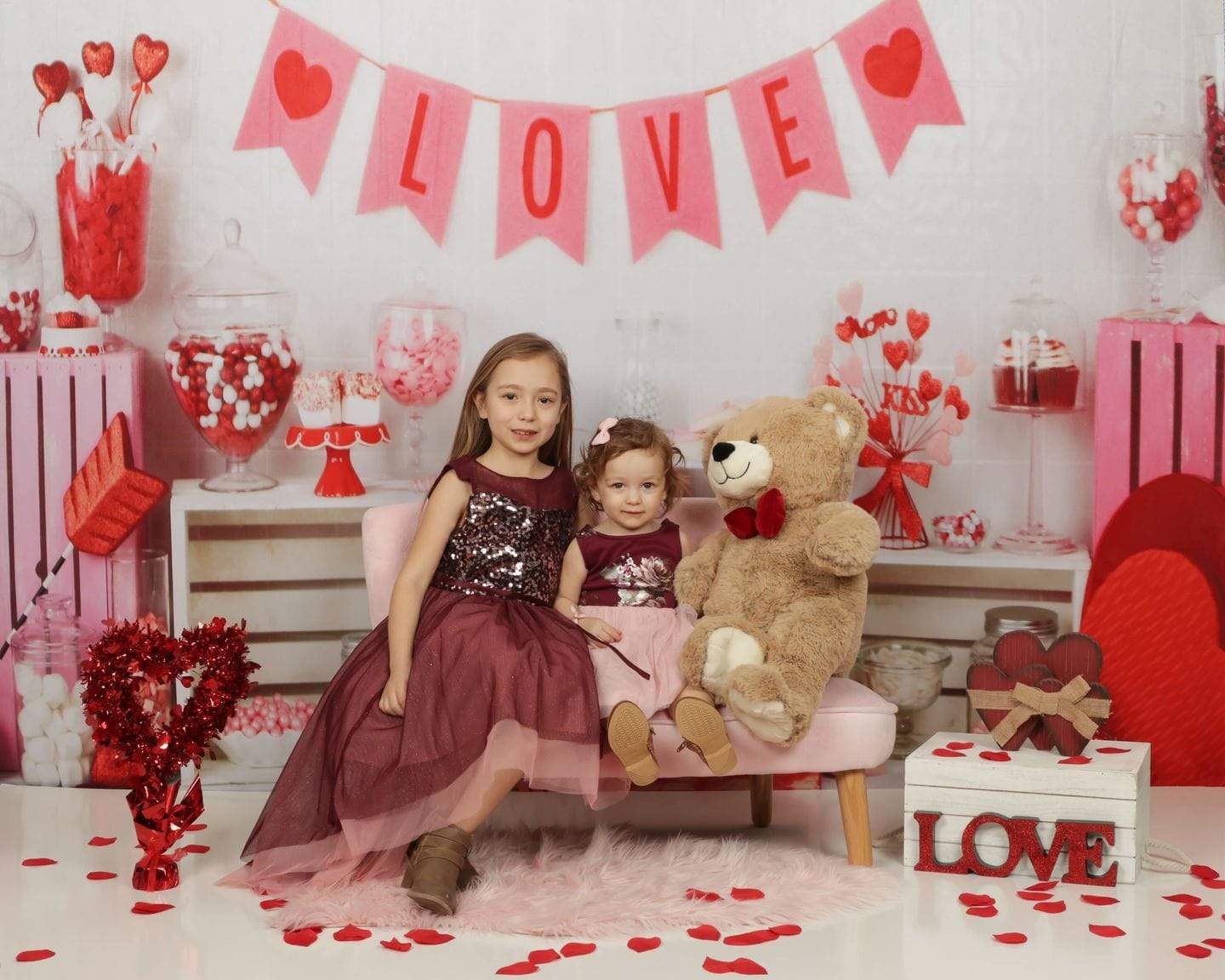 Kate Valentine Sweet Shoppe Backdrop designed by Arica Kirby - Image 3