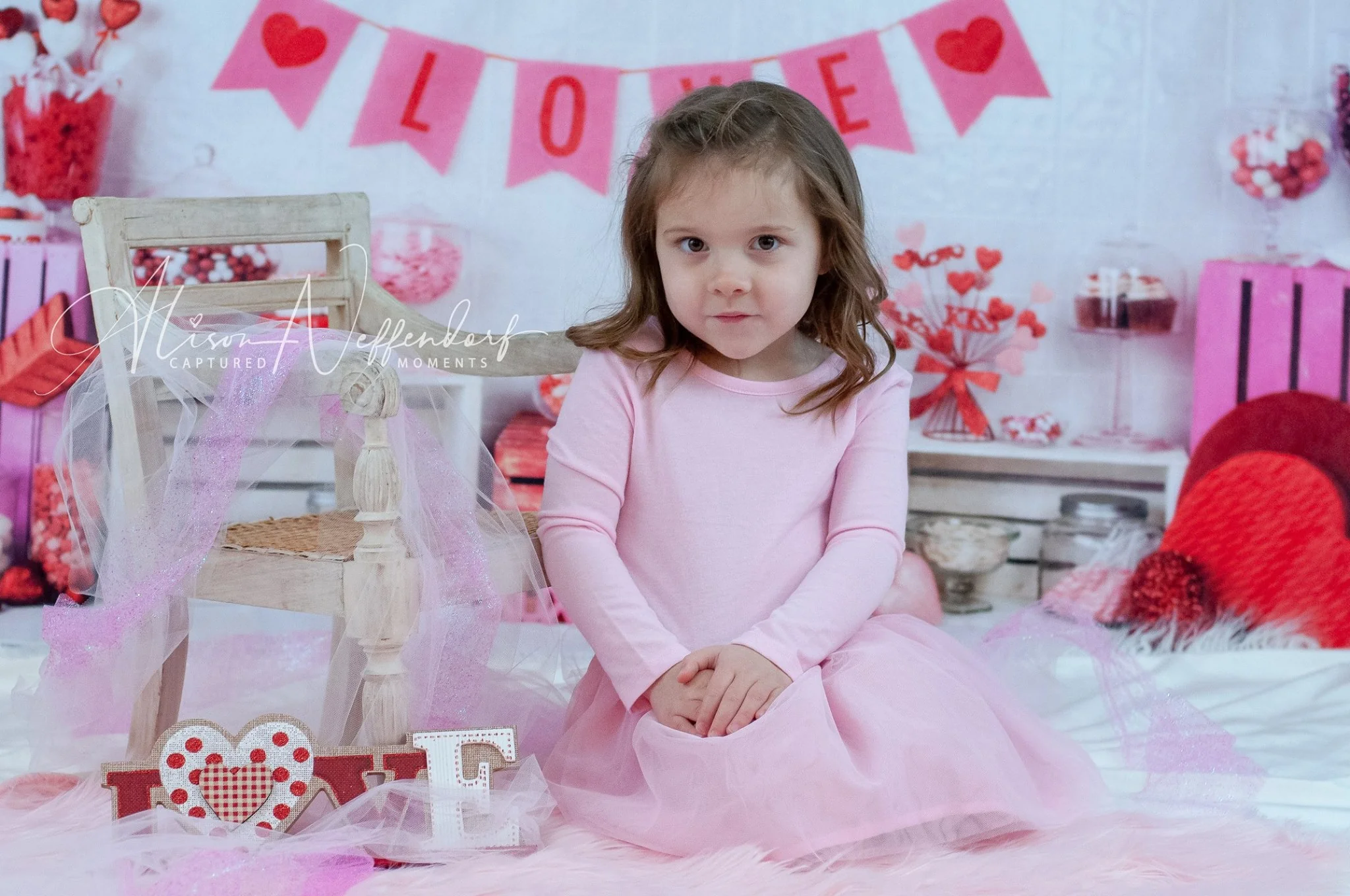 Kate Valentine Sweet Shoppe Backdrop designed by Arica Kirby - Image 4