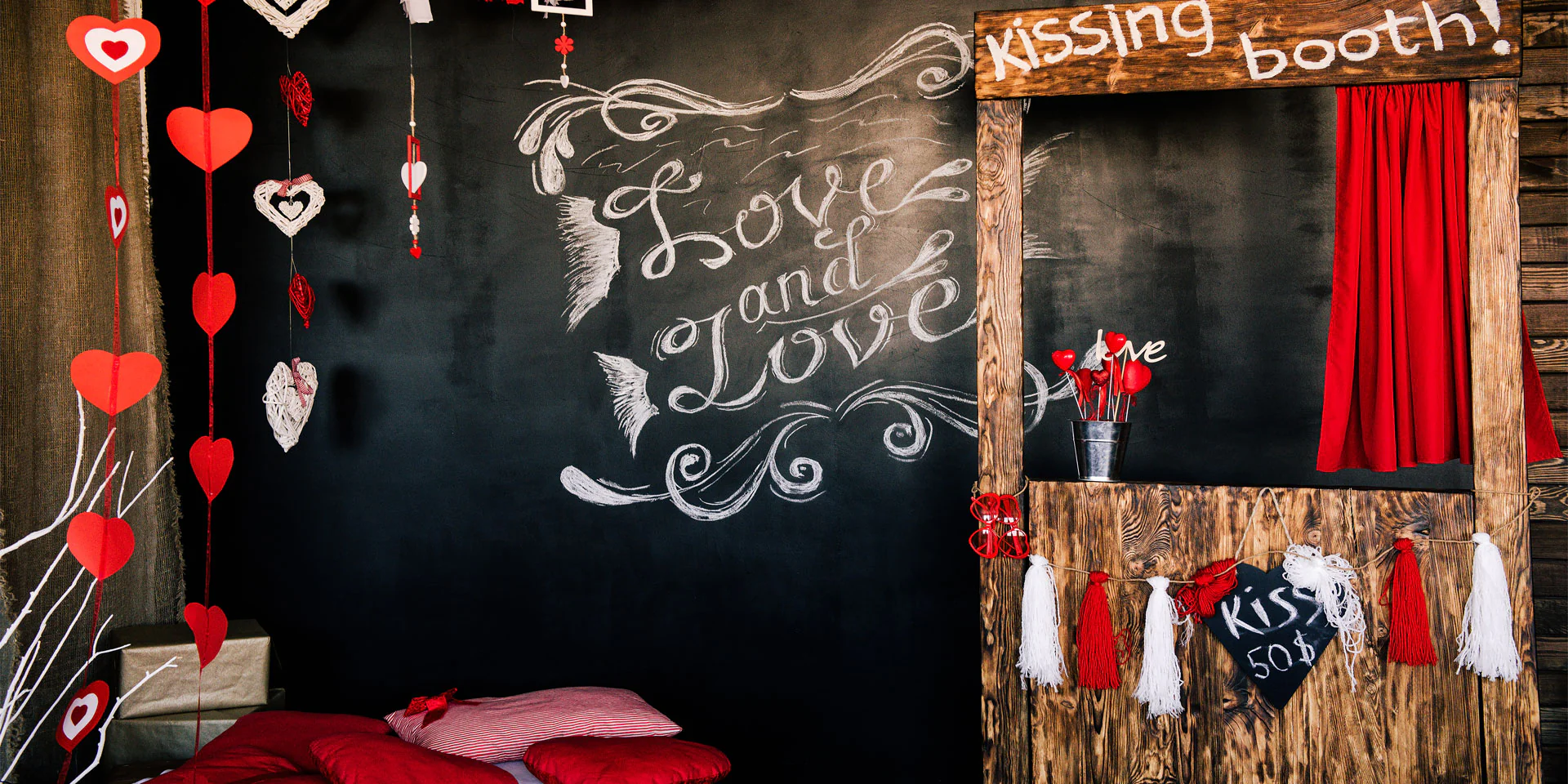 Kate Valentine's Day Backdrop for Photography - Image 3