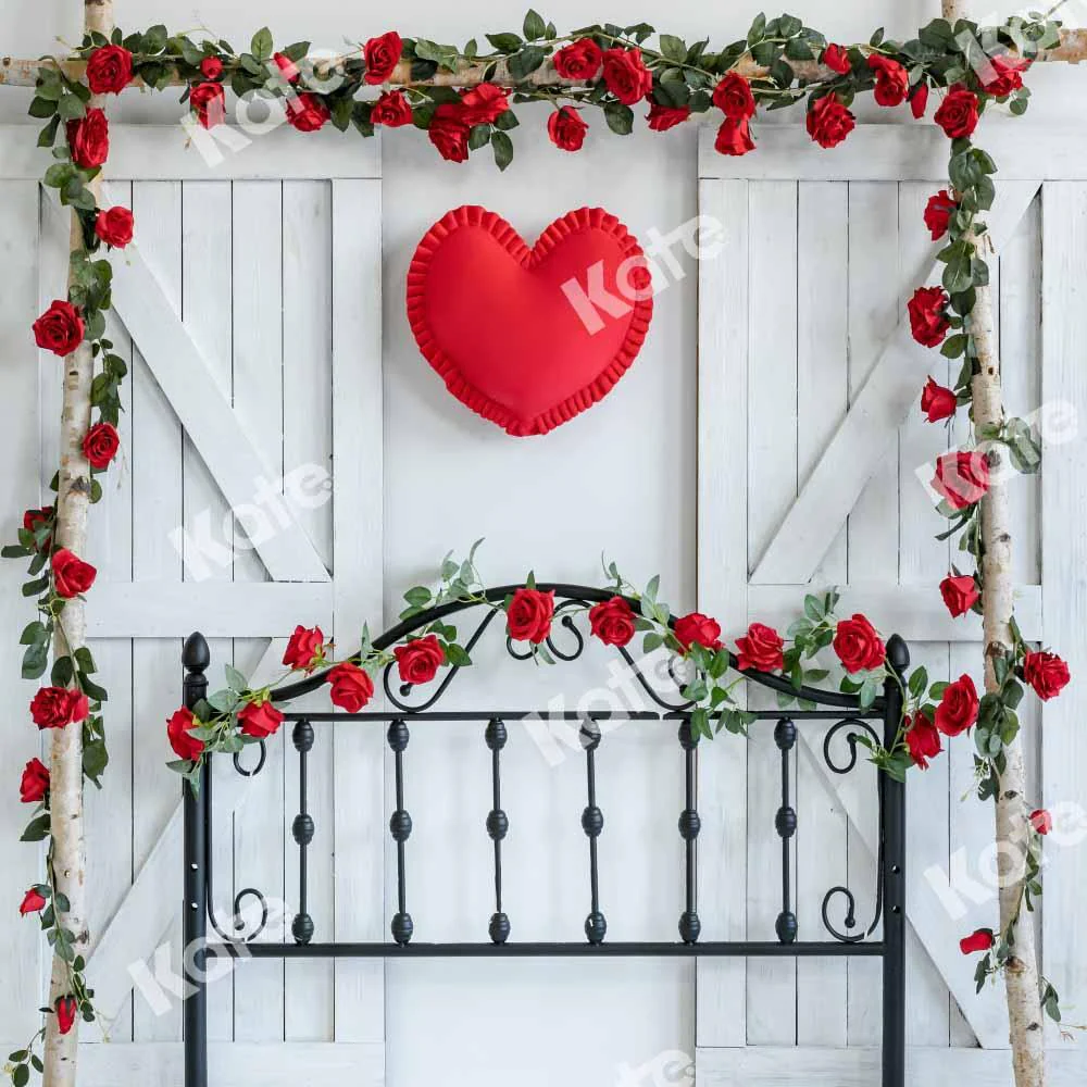 Kate Valentine's Day Backdrop Headboard Rose Designed by Emetselch - Image 3